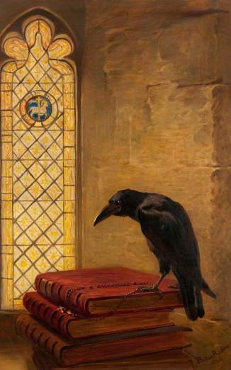 Riviere, Briton, 1840-1920; A Saint, from the 'Jackdaw of Rheims'